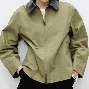 NWT Olive Green Barn Jacket